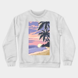 Sunset at the beach Crewneck Sweatshirt